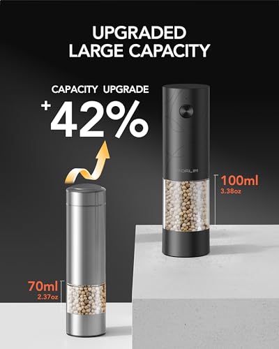 Electric Salt & Pepper Grinder Set (2 Count)