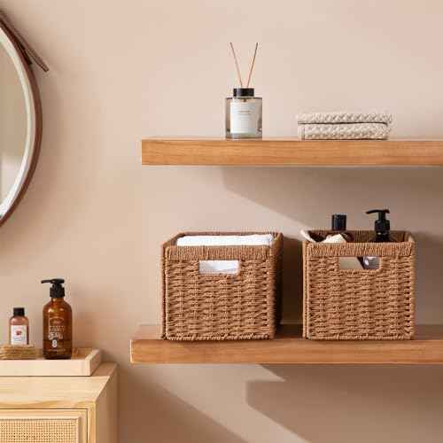 4 Pack Wicker Basket (4 Count)
