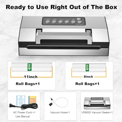 Powerful Suction Vacuum Sealer for Food