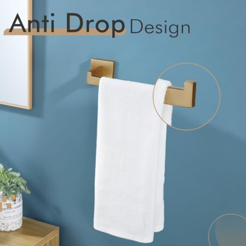 Towel Bar for Bathroom Wall Mount 9'' Hand Towel Holder T