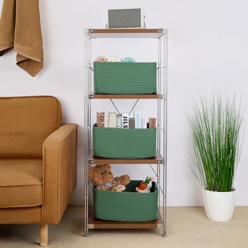 Large Storage Baskets for Shelves (2 Count)