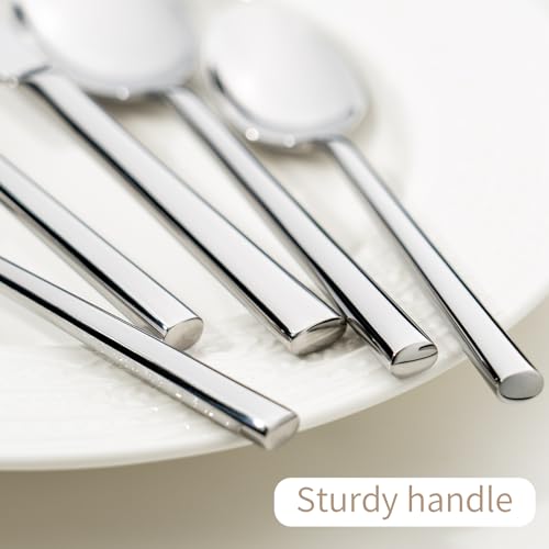 Potter 40 Piece Forged Silverware Set Stainless Steel Flatware Set Cutlery Set (10 Count)