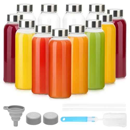10 oz Glass Juice Bottles