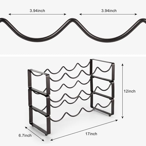 Stackable Wine Rack Countertop