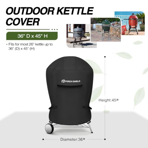Outdoor Charcoal Kamado Joe Grill Cover 36" Dia x 45" H