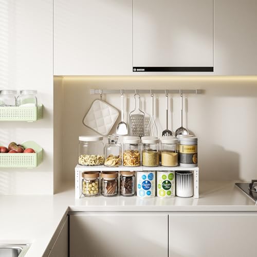 Expandable Adjustable & Stackable Spice Rack