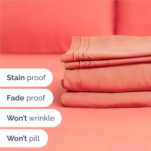 Split King Size 5 Piece Sheet Set