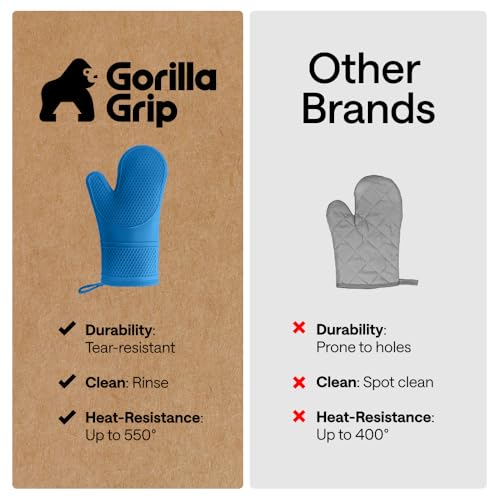 Silicone Oven Mitts (2 Count)