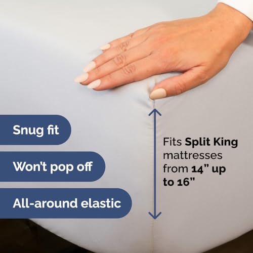 Flex Top Split Head King 4 Piece Sheet Set
