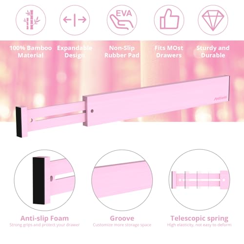 Expandable Bamboo Drawer Dividers