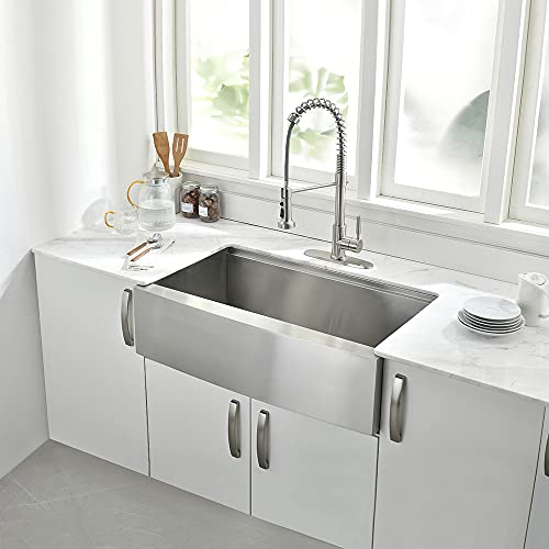 33Inch Farmhouse Kitchen Sink Workstation