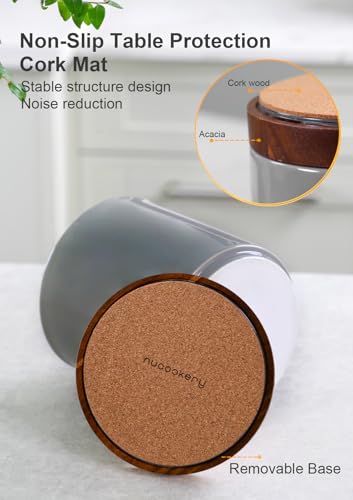 Ceramic Rotating Kitchen Utensil Holder for Countertop