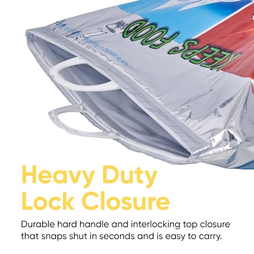 Hot and Cold Insulated Bags for Food Delivery (5 Count)