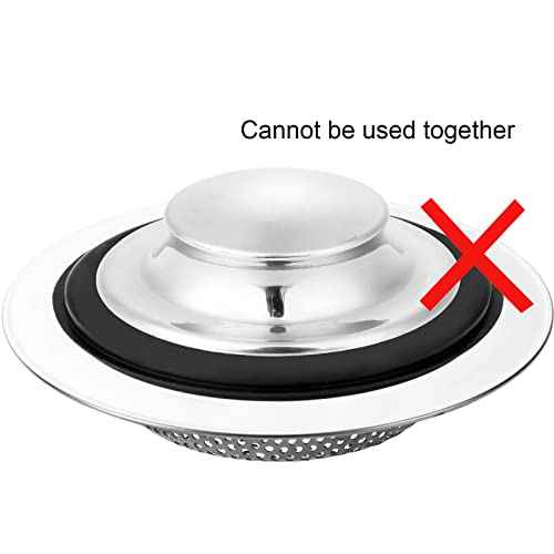 Kitchen Sink Strainer and Sink Stopper