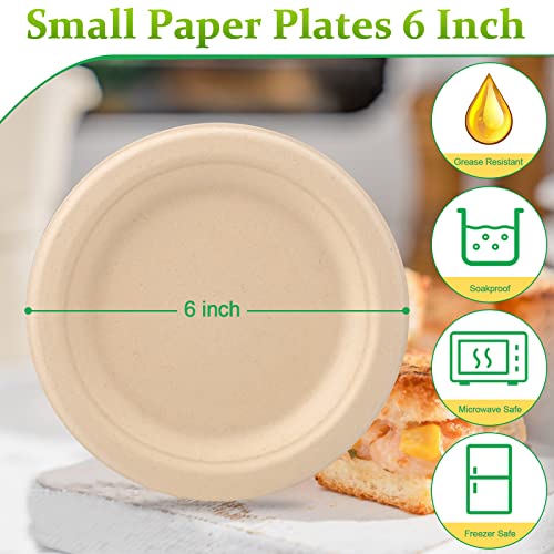 Paper Plates 6 inch (50 Count)