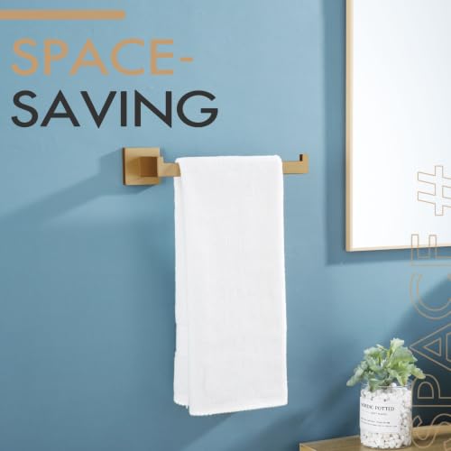 Towel Bar for Bathroom Wall Mount 9'' Hand Towel Holder T