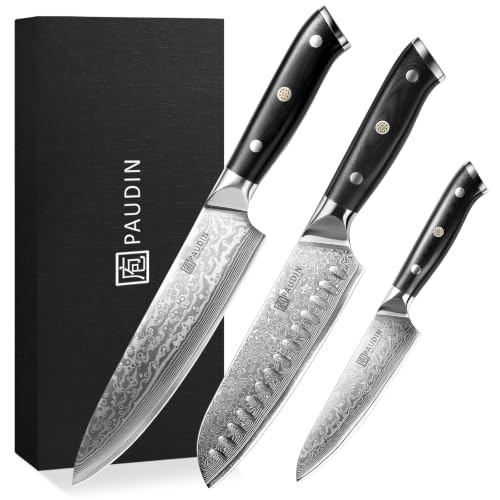 3 Pieces Chef Knife Set (3 Count)