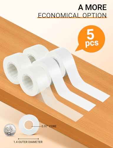 E1 Q1 Label Maker Tape Refills (5 Count)