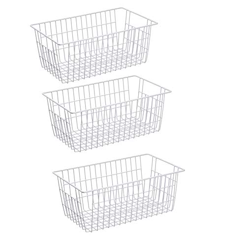 Farmhouse Metal Wire Basket (3 Count)