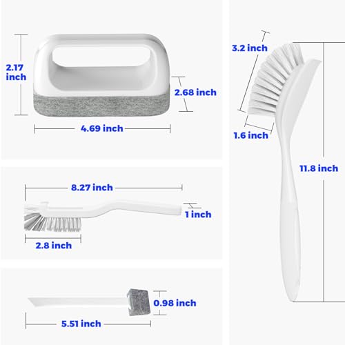 Dish Brush Cleaning Brush Set for Cleaning Groove Gap (6 Count)