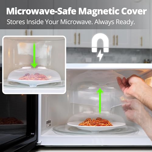 Magnetic Microwave Splatter Cover