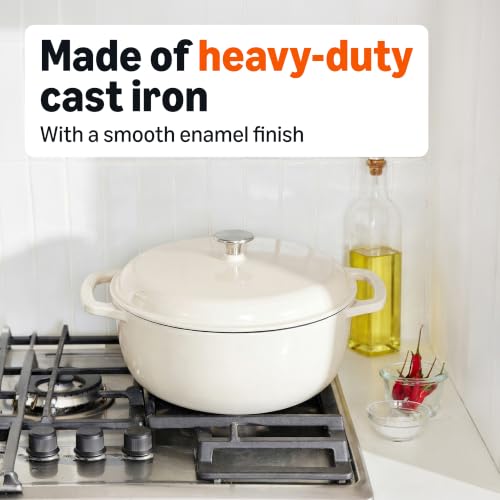 Enameled Cast Iron Dutch Oven Pot with Lid