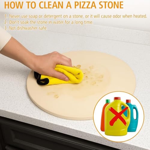Large Pizza Stone Round 16"