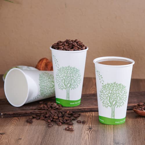 210 Count 16 oz Compostable Paper Cup