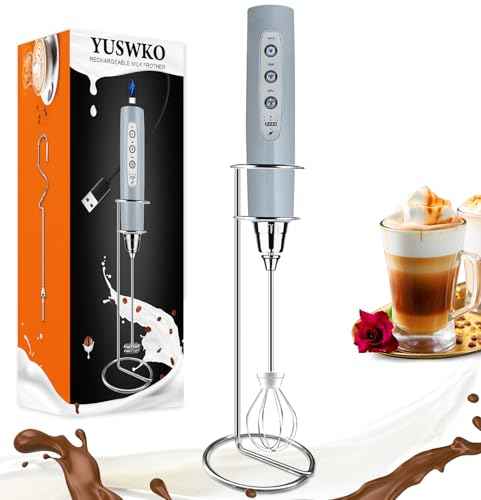 Rechargeable Milk Frother for Coffee