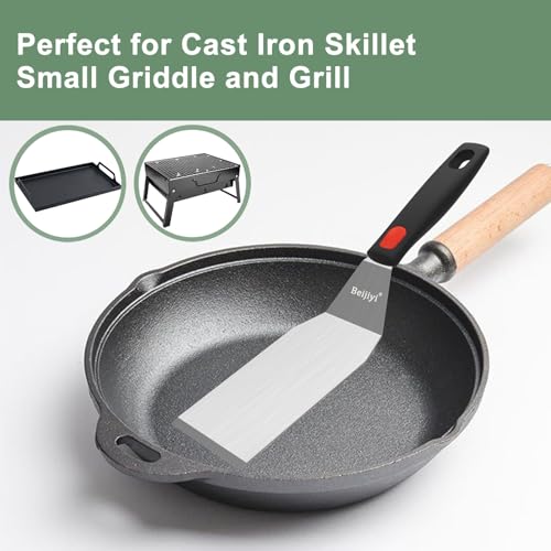 4 Piece Metal Spatula for Cast Iron Skillet (4 Count)