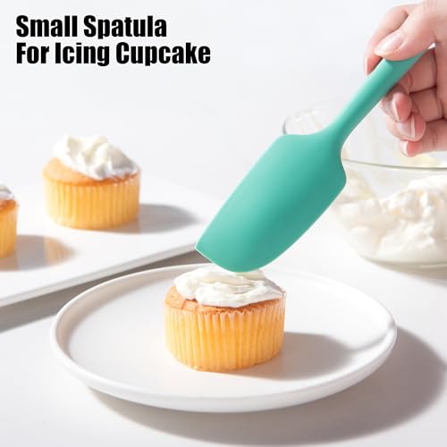 600°F Heat Resistant Silicone Spatula Scrapers (3 Count)