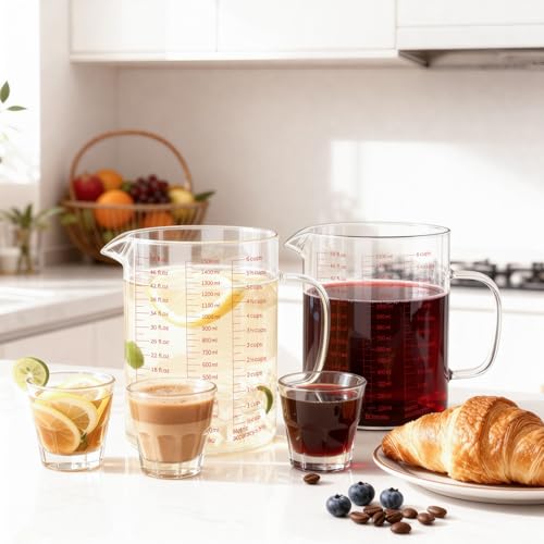 Glass Measuring Cup 6CUPS