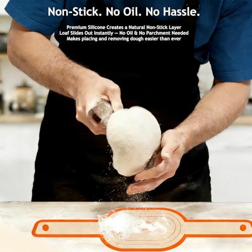 Silicone Bread Sling Oval and Round for Dutch Oven