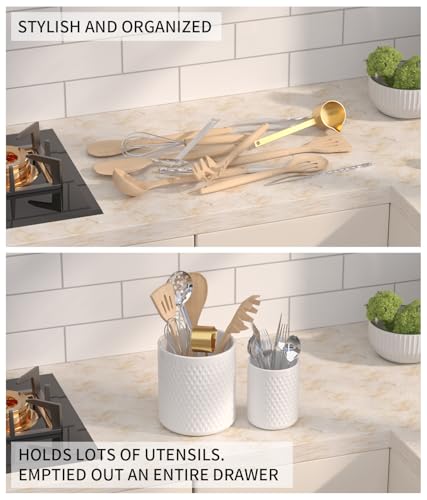 Ceramic Utensil Caddy