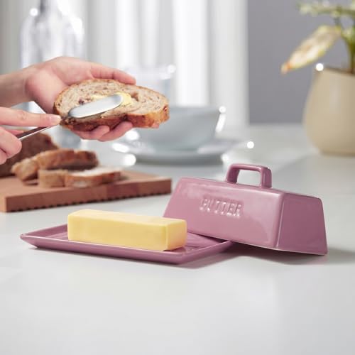 Ceramic Butter Dish with Lid