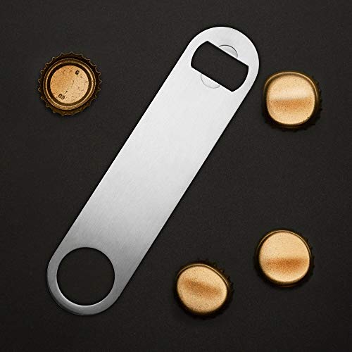 Stainless Steel Beer Bottle Openers Set of 10 (10 Count)