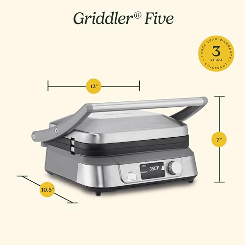 Electric Griddler FIVE Countertop Grill