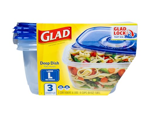 GladWare Deep Dish Food Storage Containers (18 Count)