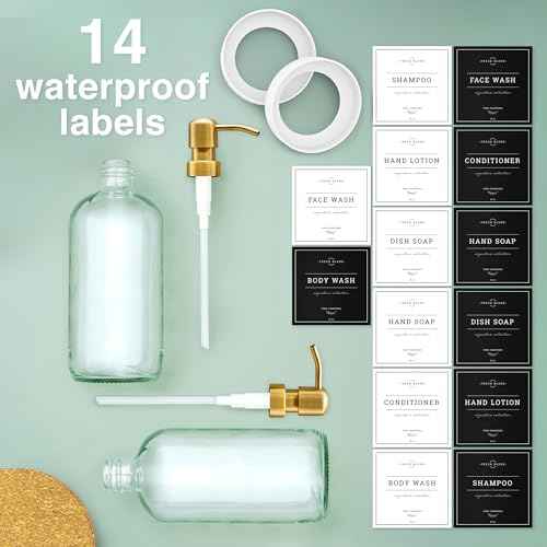 Glass Soap Dispenser (16 Ounce)