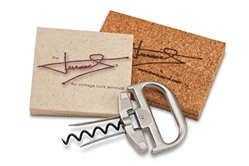 Two Part Wine Cork Removal Device