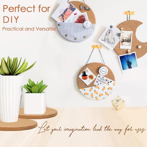 Cork Trivets for Hot Dishes 8 Pack 8 inch High (8 Count)