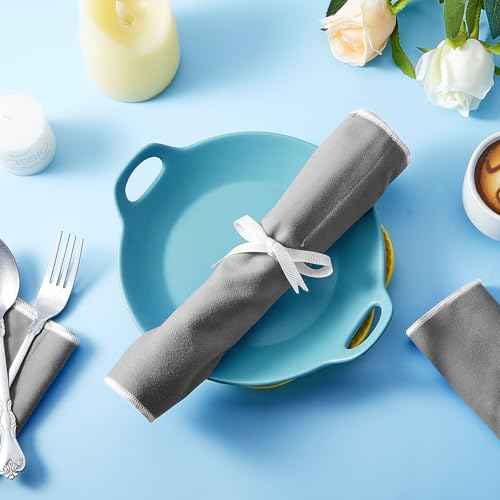 12 Pcs Anti Tarnish Silverware Storage Bags Felt (13 Count)