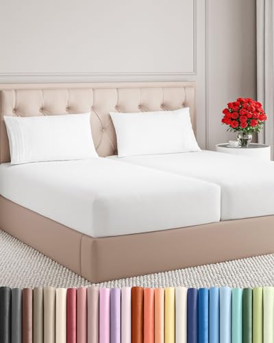 Split King Size 5 Piece Sheet Set