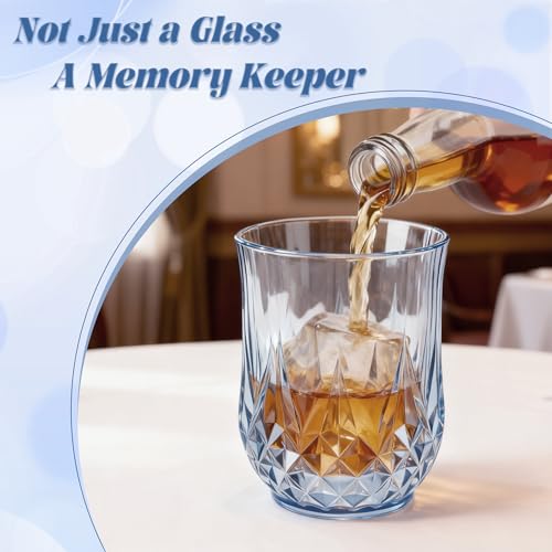 40 Pack Plastic Stemless Wine Glasses (40 Count)