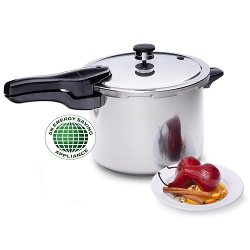 01362 6 Quart Stainless Steel Pressure Cooker