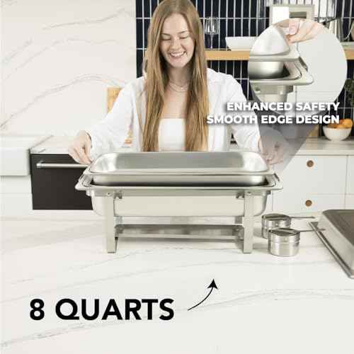 4 Pack Chafing Dish Full Set (4 Count)