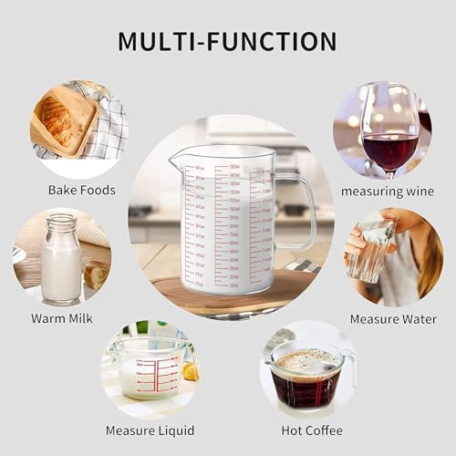 6 Cups Glass Measuring Cup