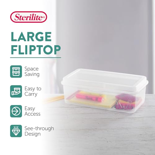 Rectangular Large FlipTop (24 Count)