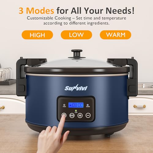 8.5 Quart Programmable Slow Cooker