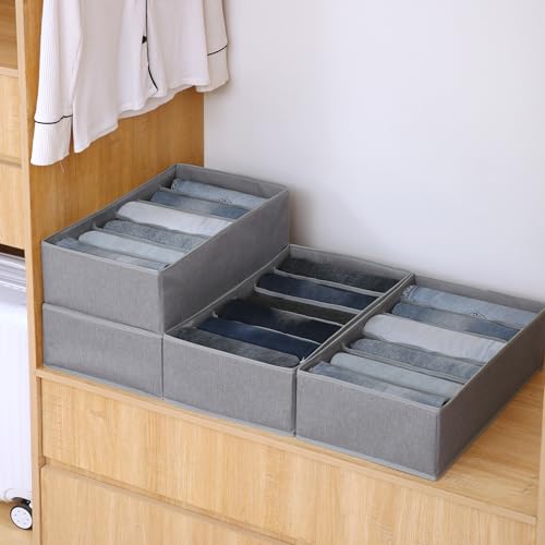 Jeans Pants Organizer for Closet (4 Count)